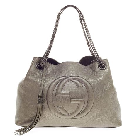 gucci soho shoulder bag chain strap leather medium|gucci soho shoulder bag australia.